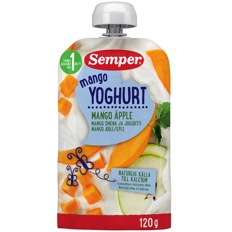 Välipala Mango, Omena, Jogurtti - 10% alennus
