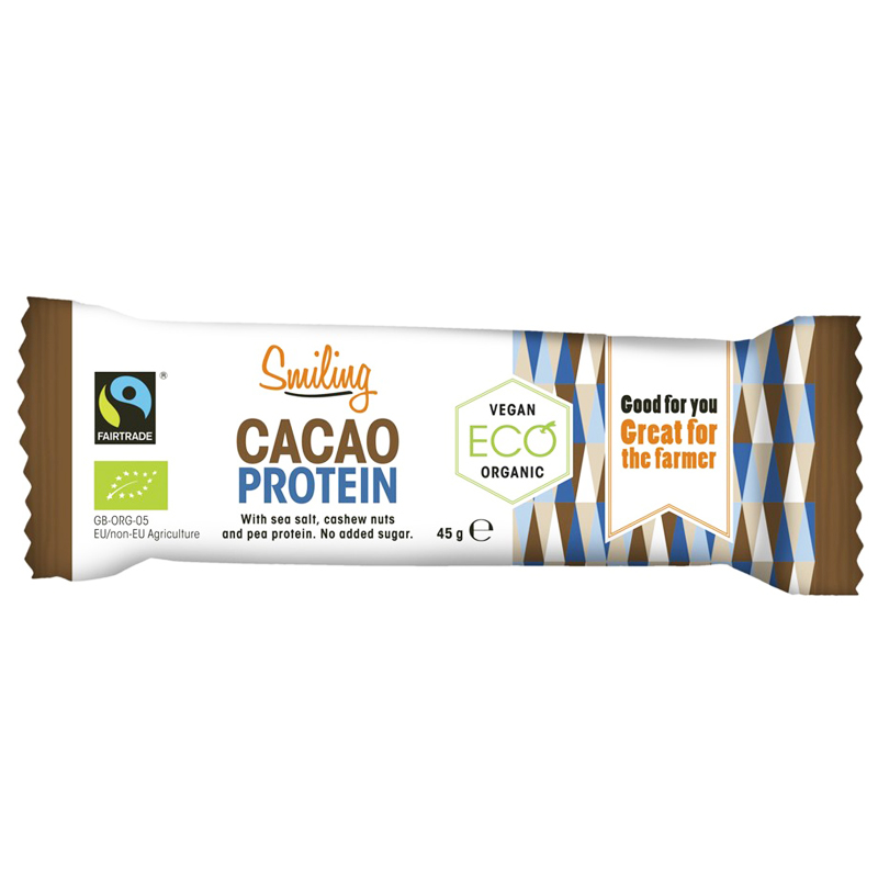 Luomu Proteiinipatukka "Kaakao" 45g - 41% alennus
