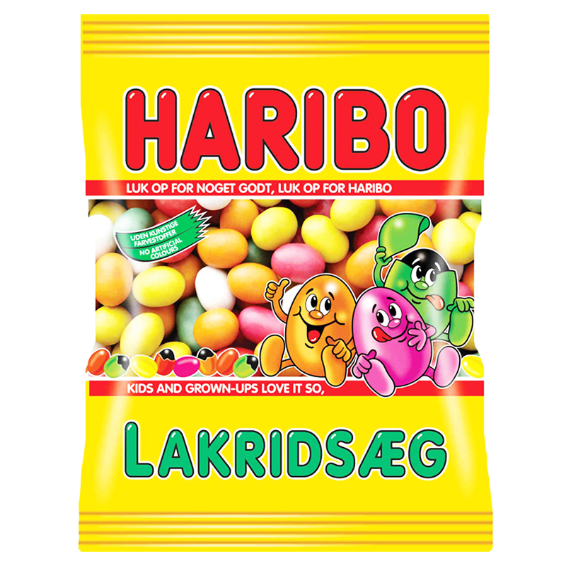 Makeiset "Lakritsimunat" 135 g - 62% alennus