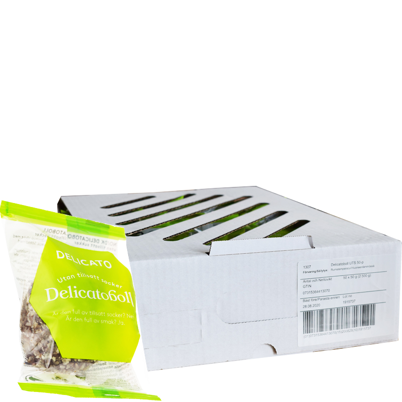 Delicatopallot 50kpl - 70% alennus