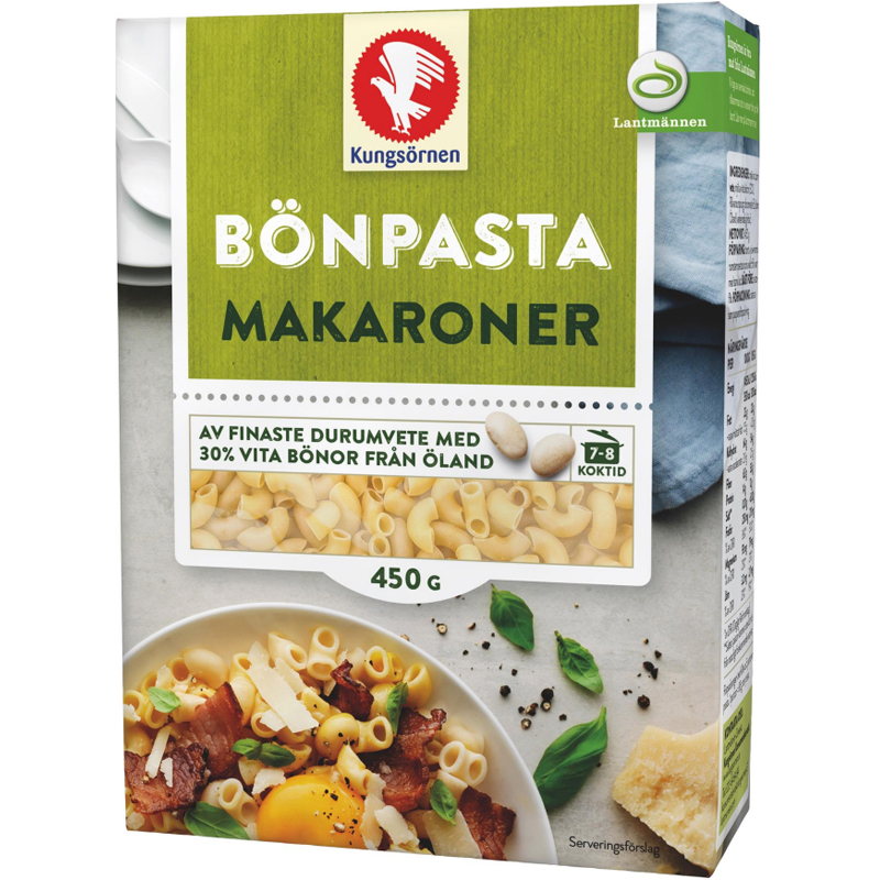 Papupasta, makaroni 450 g - 25% alennus
