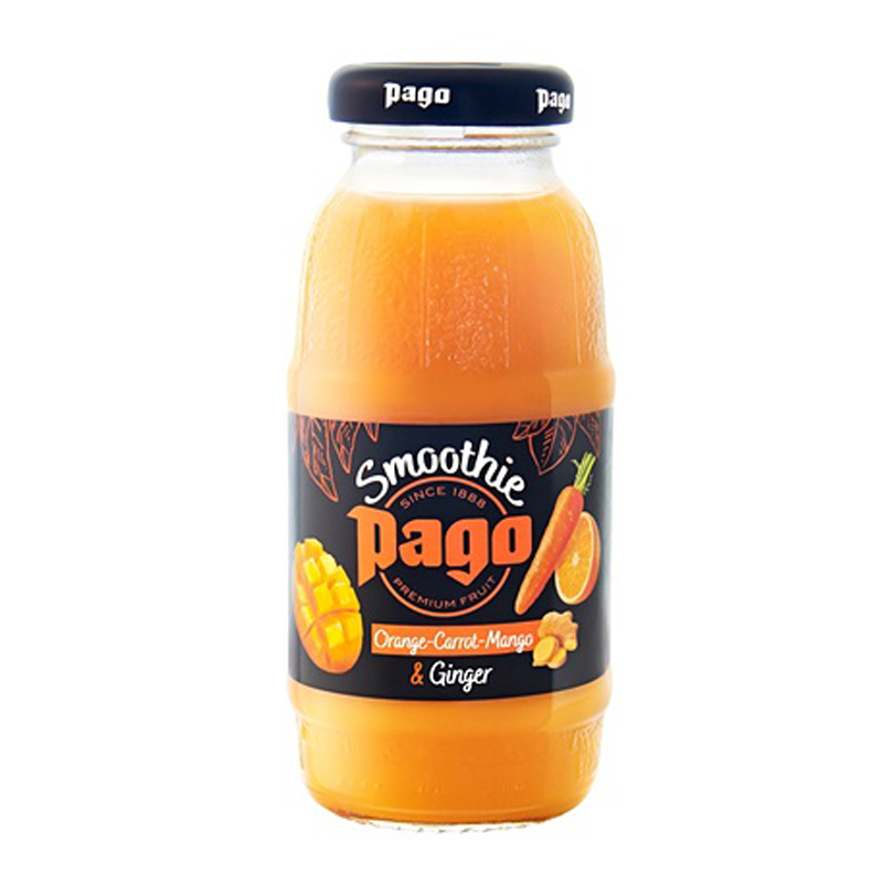 Smoothie Appelsiini, Mango, Porkkana & Inkivääri - 25% alennus