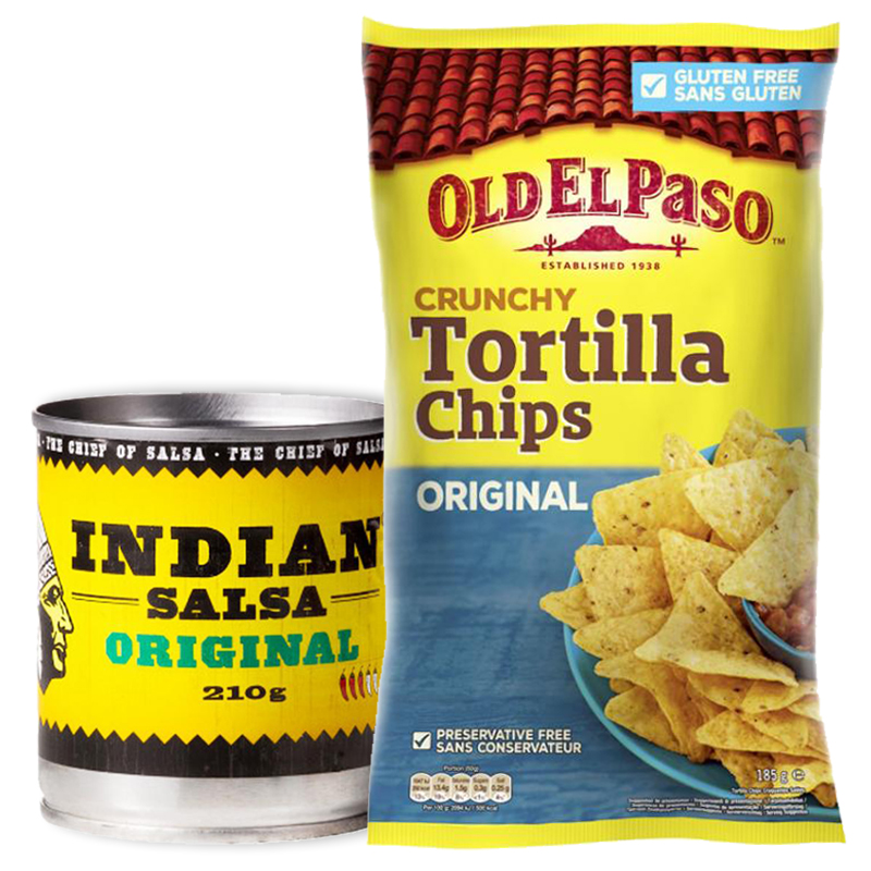 Tortillasipsit & Salsa - 70% alennus