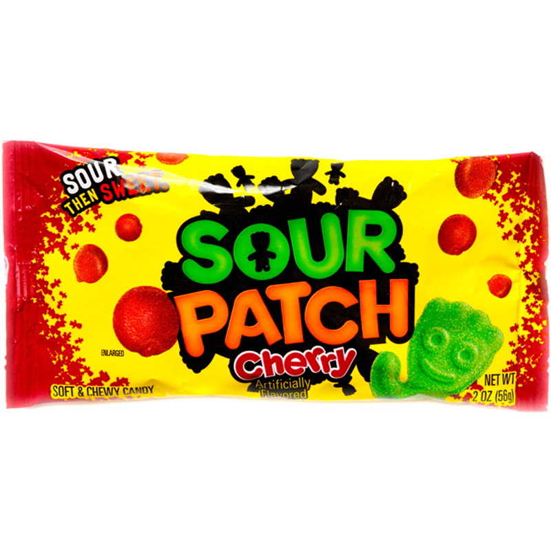 Makeiset "Sour Patch Cherry" 56 g - 77% alennus
