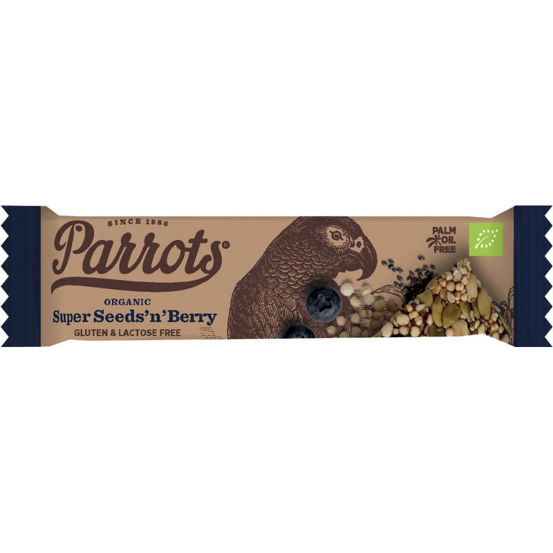Marja-, pähkinä- ja siemenpatukka 40 g - 34% alennus