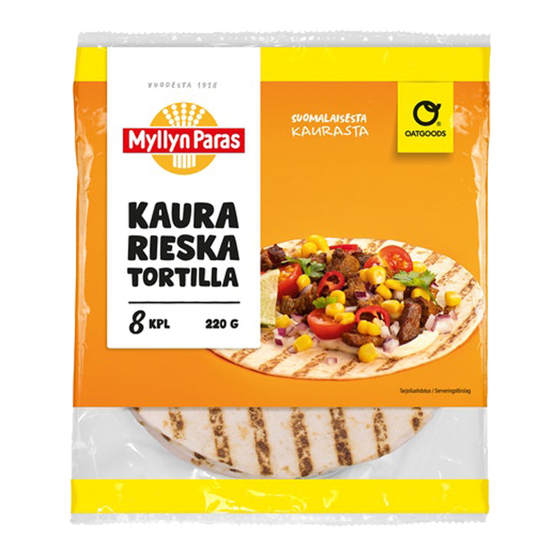 Kaura Rieska Tortilla - 20% alennus