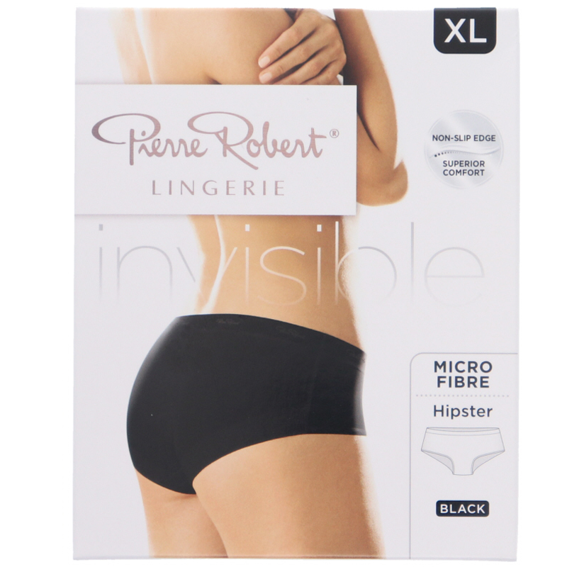 Micro invisible Hipster, Black XL - 69% alennus