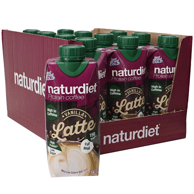 Ruokavalionkorvike Vanilja Latte 12kpl - 21% alennus