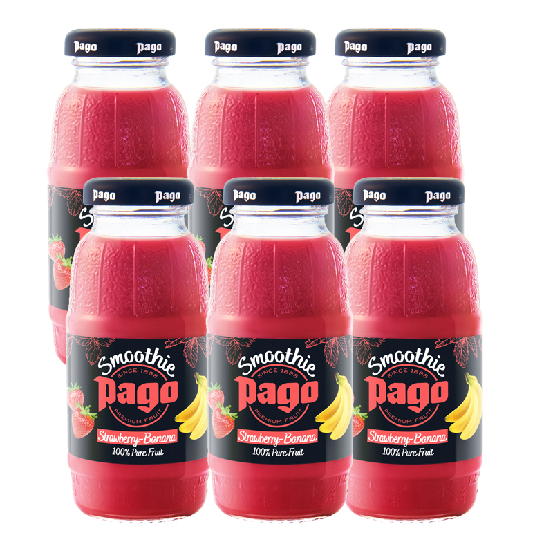 Smoothie Mansikka & Banaani 6kpl - 33% alennus