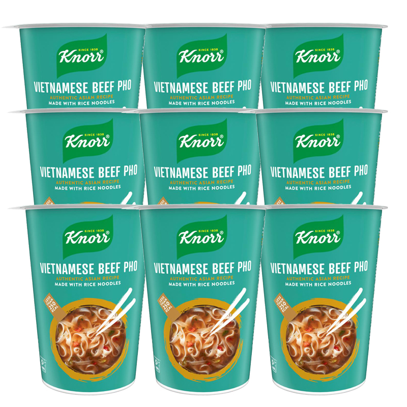 Kuppinuudelit Beef Pho 9kpl - 54% alennus