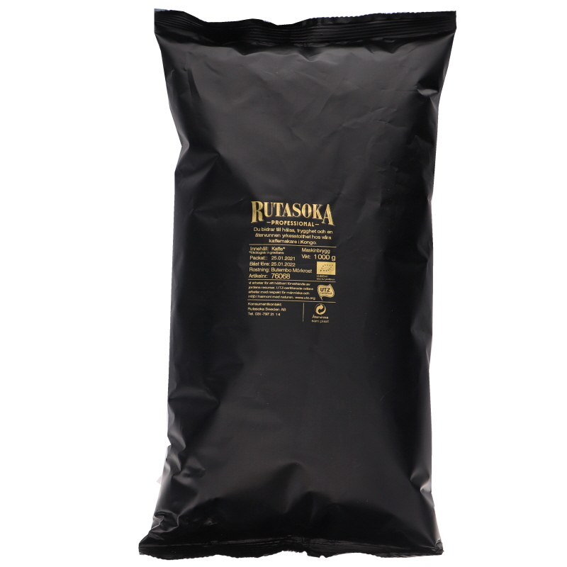 Luomu Tumma Paahdettu Kahvi - 30% alennus