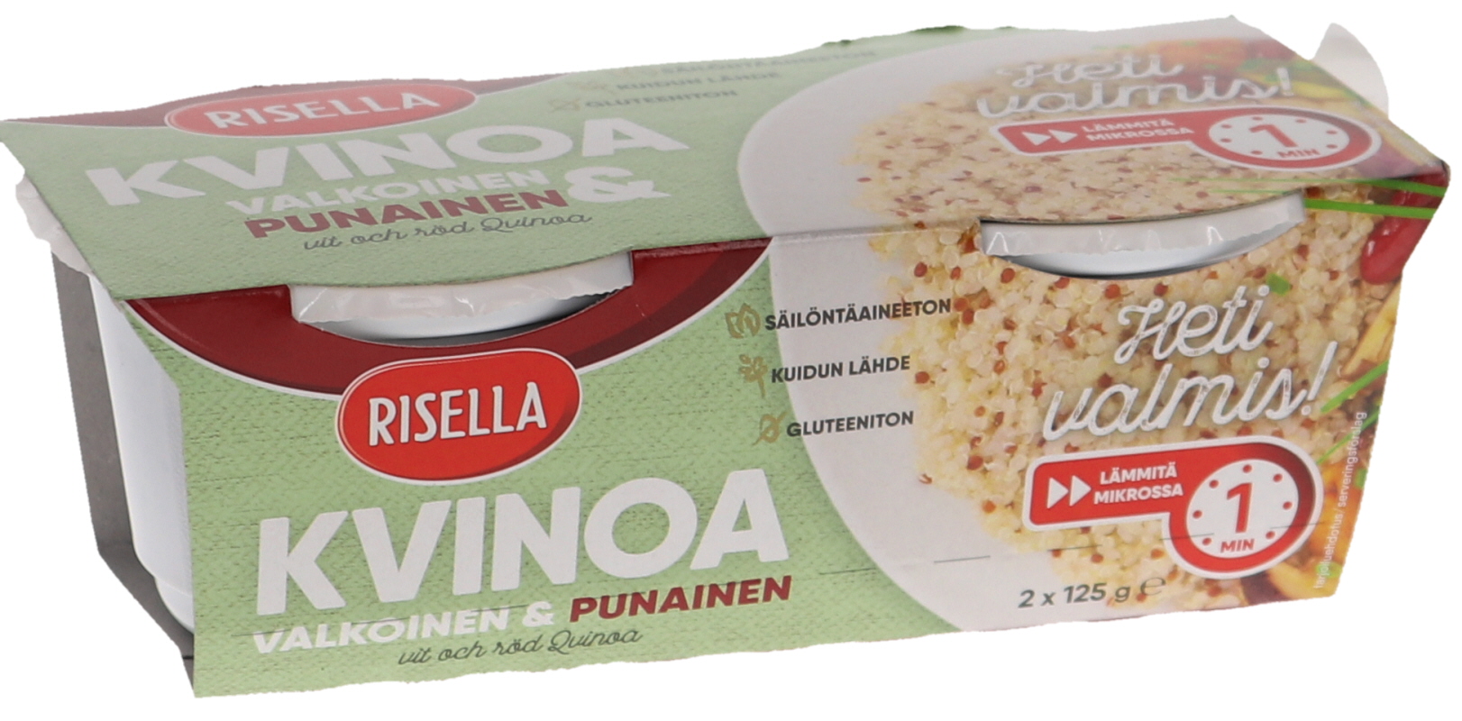 Heti Valmis Valkoinen & Punainen Kvinoa - 18% alennus