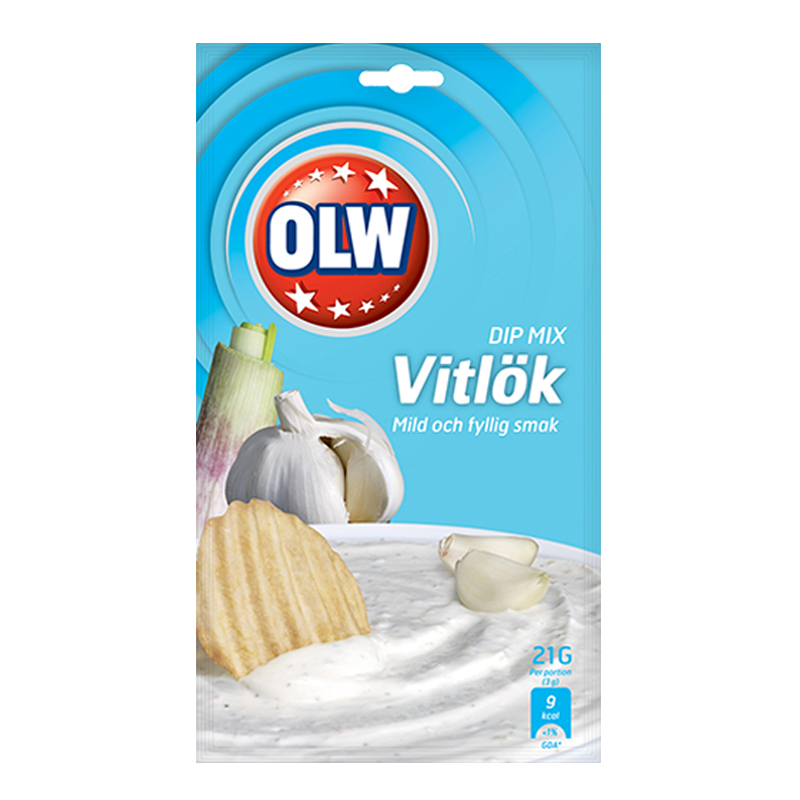 Dippiainekset Valkosipuli 24 g - 51% alennus