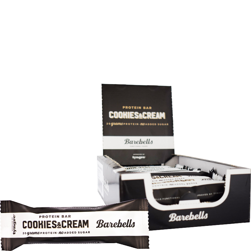 Proteiinipatukat Cookies & Cream 12kpl - 53% alennus