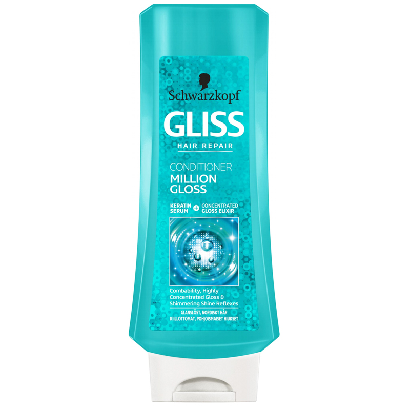Hoitoaine "Million Gloss" 400ml - 29% alennus