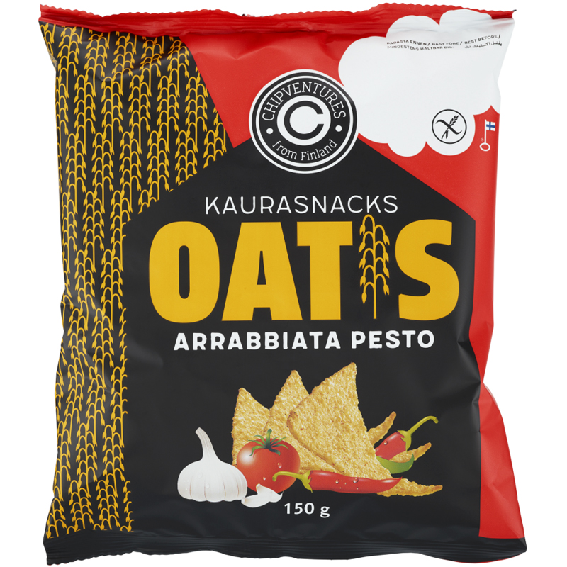Kaurasnacks Arrabbiata Pesto - 39% alennus