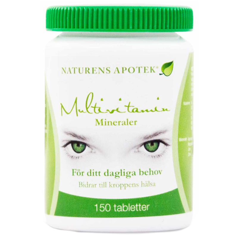 Lisäravinne multivitamiini 150 kpl - 44% alennus