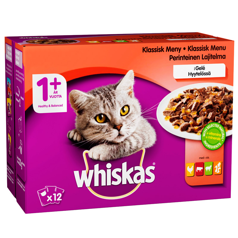 Kissanruoka Lihalajitelma Hyytelössä - 24% alennus