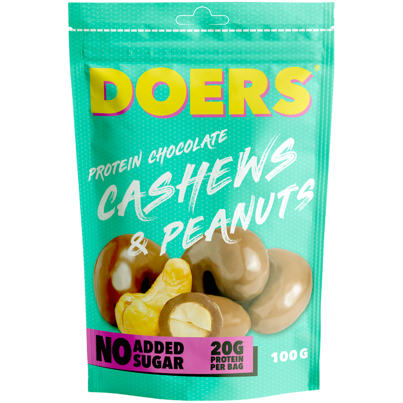 Proteiinisuklaa Cashewpähkinät & Maapähkinät - 32% alennus