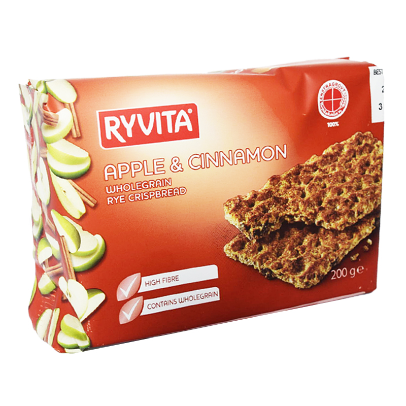 Näkkileipä Omena & Kaneli 200 g - 25% alennus