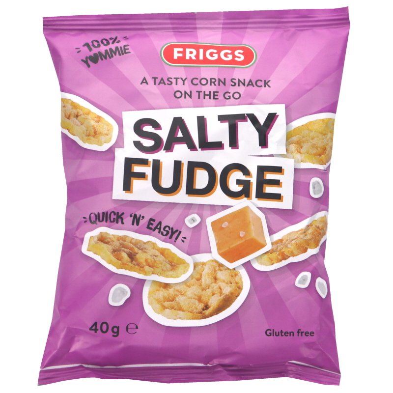 Maissisnacksit Suolainen Fudge - 51% alennus