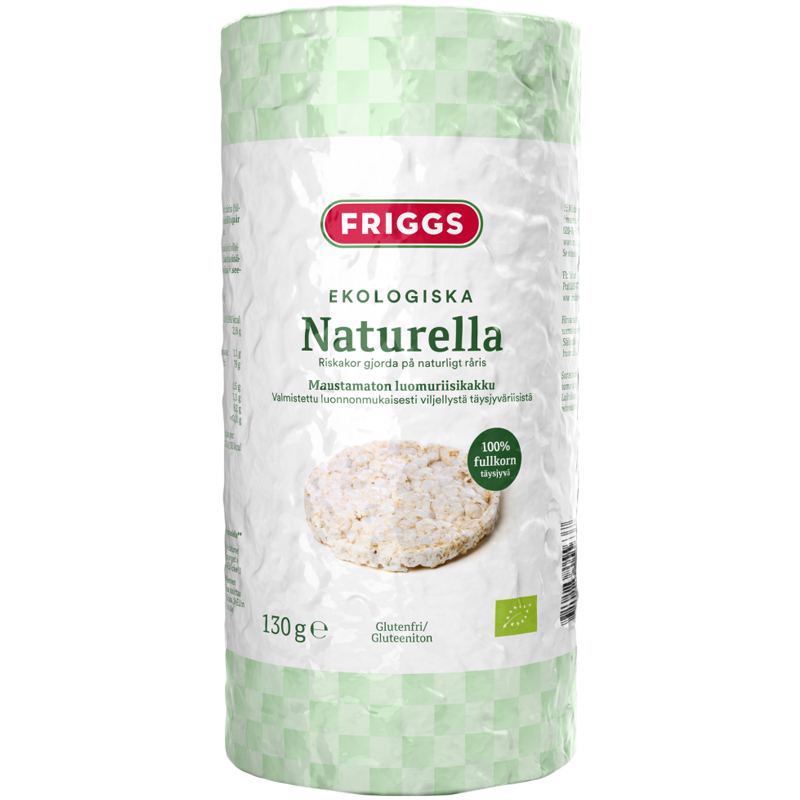 Luomuriisikakut 130g - 20% alennus