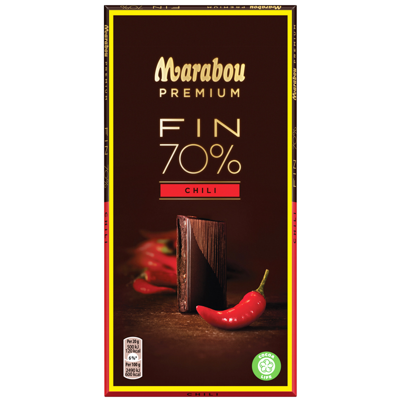 Tumma Suklaa "Chili" 100g - 37% alennus