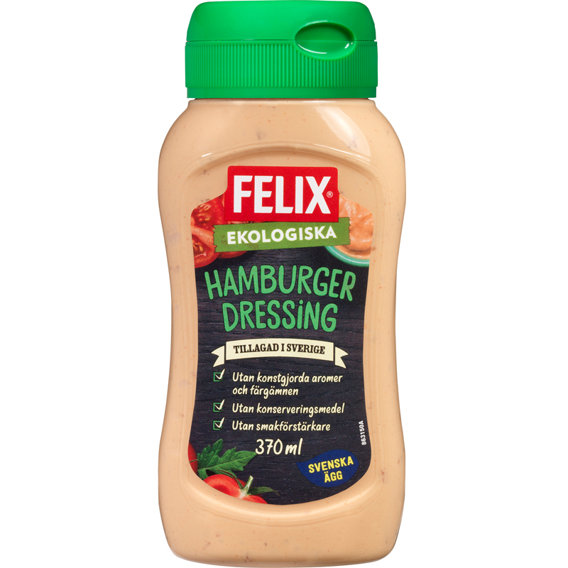 Hampurilaiskastike Luomu 370 ml - 40% alennus
