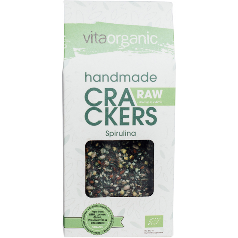 Raakakeksi Spirulina 90 g - 67% alennus