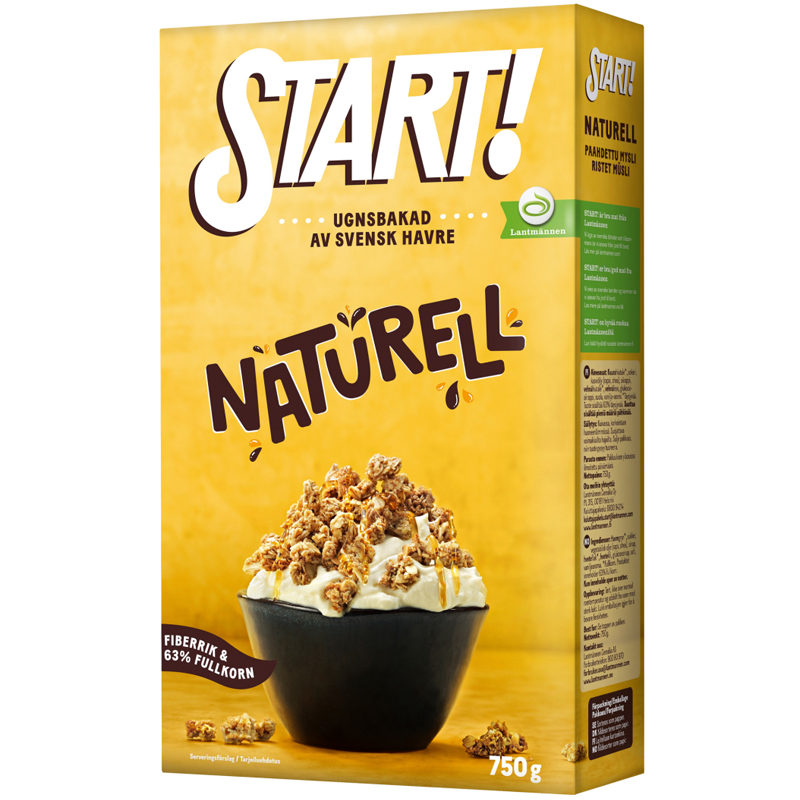 Kauramysli Naturell - 19% alennus