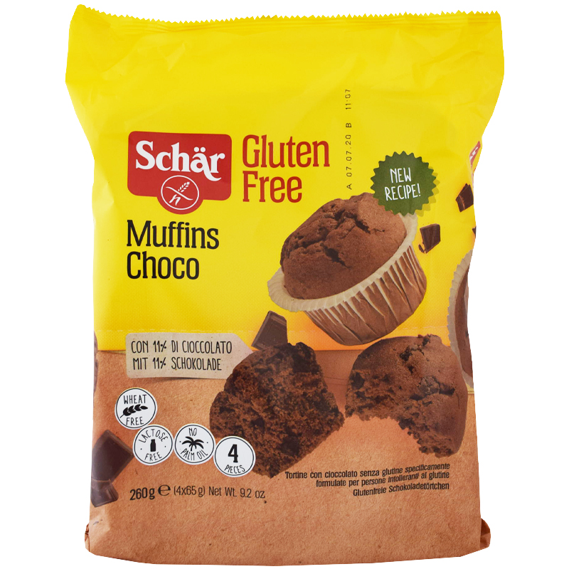 Gluteenittomat Suklaamuffinsit 4kpl - 40% alennus