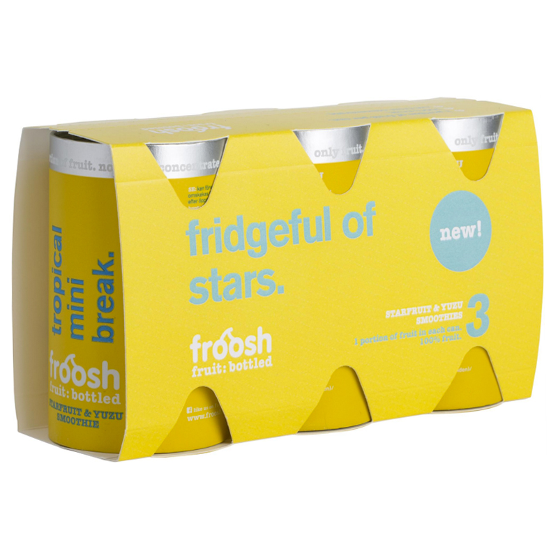 Smoothie Tähtihedelmä & Yuzu 3 x 150ml - 29% alennus