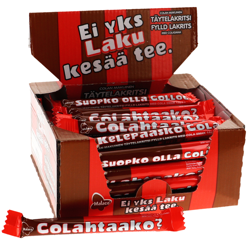 Lakritsipatukat Colacola 50kpl - 46% alennus