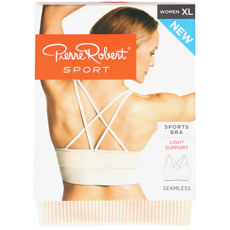 Urheiluliivi Light Support Cream Koko XL - 60% alennus