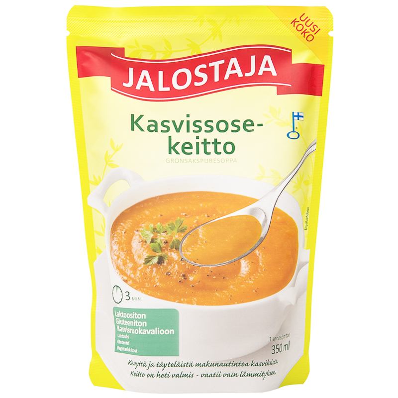 Kasvissosekeitto 350ml - 50% alennus