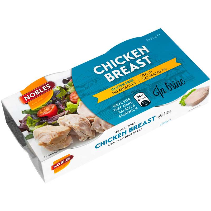 Kananrintaa Vedessä 2 x 90g - 14% alennus