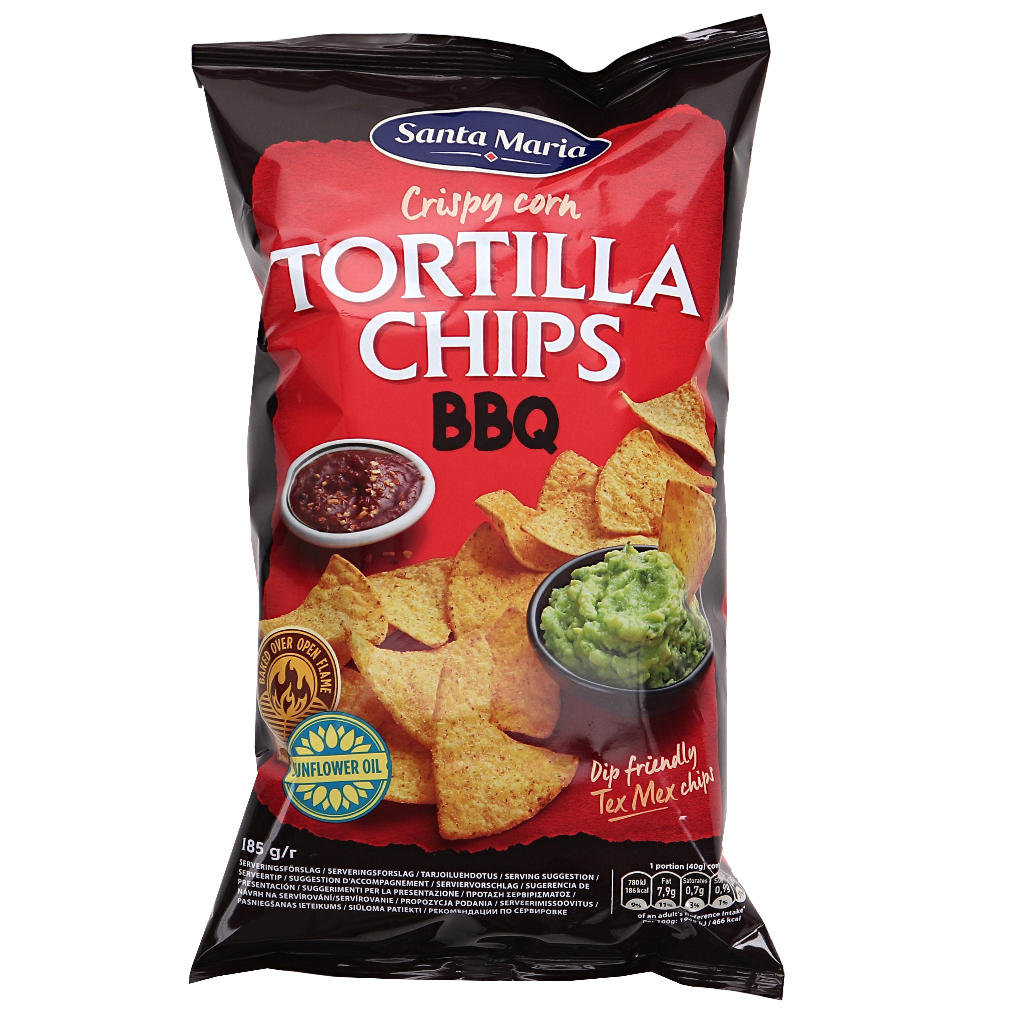 San Tortilla Chips BBQ 185gr - 14% alennus