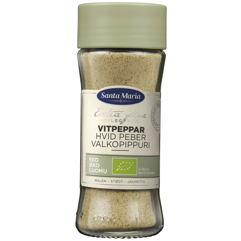 Luomu Valkopippuri 38g - 35% alennus