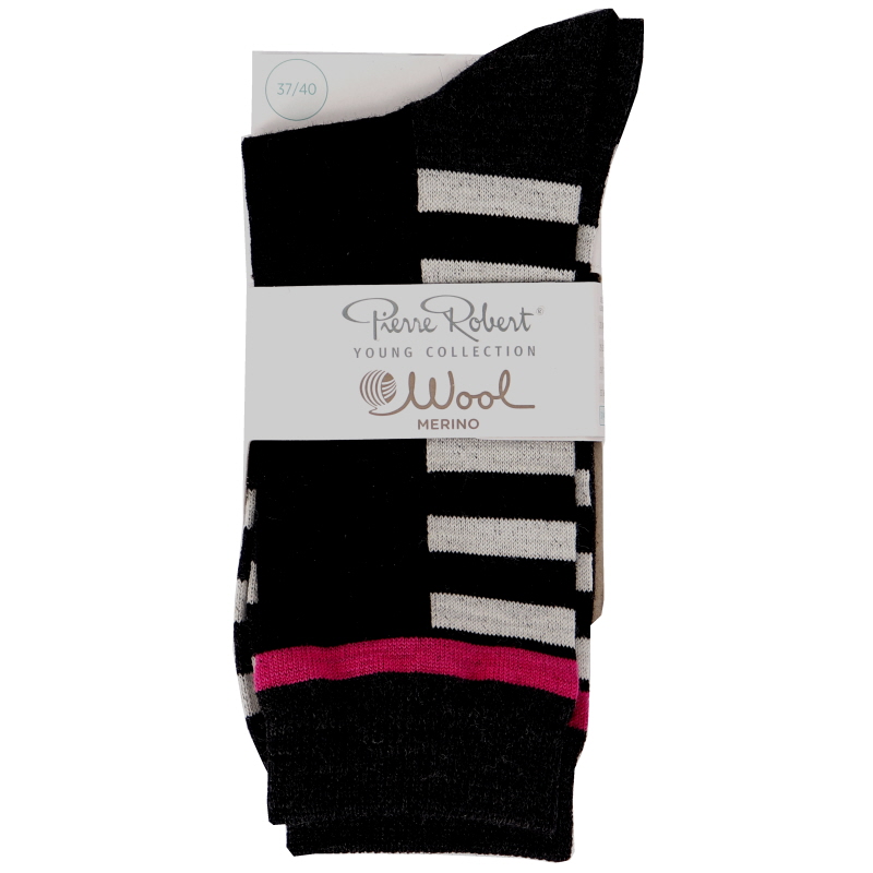 Merinovillasukat Charcoal 37-40 - 88% alennus