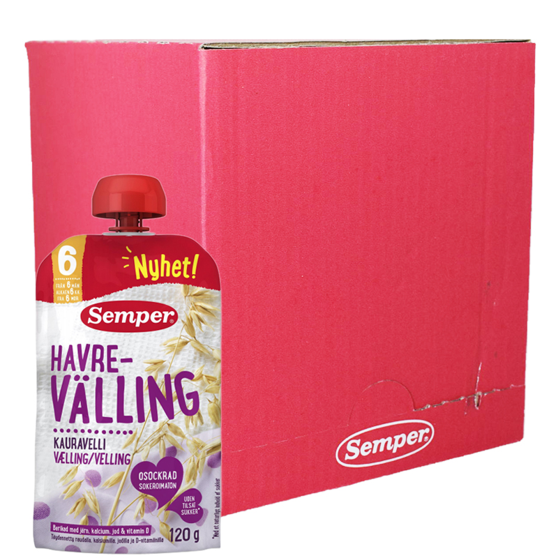 Laatikollinen Kauravelliä 12x120g - 79% alennus