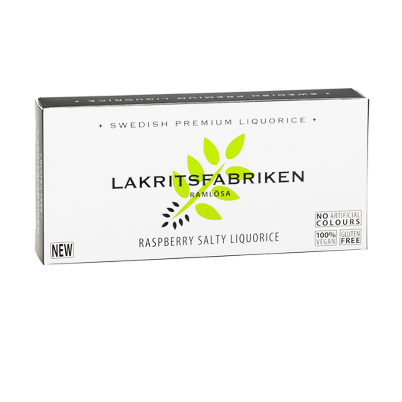 Suolainen Lakritsi "Vadelma" 40g - 20% alennus