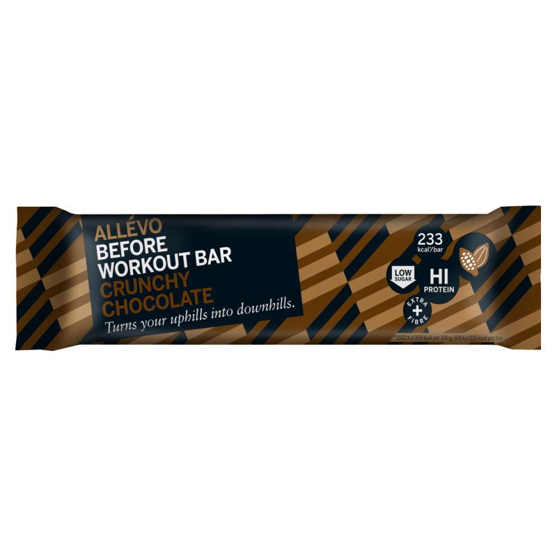 Proteiinipatukat "Crunchy Chocolate" 65g - 75% alennus