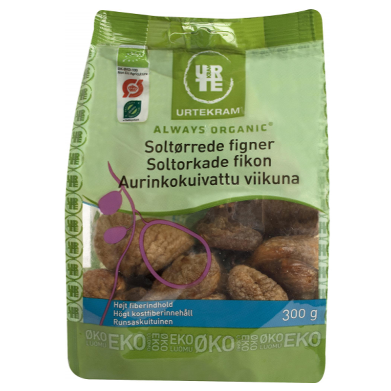 Luomu Aurinkokuivatut Viikunat 300g - 62% alennus