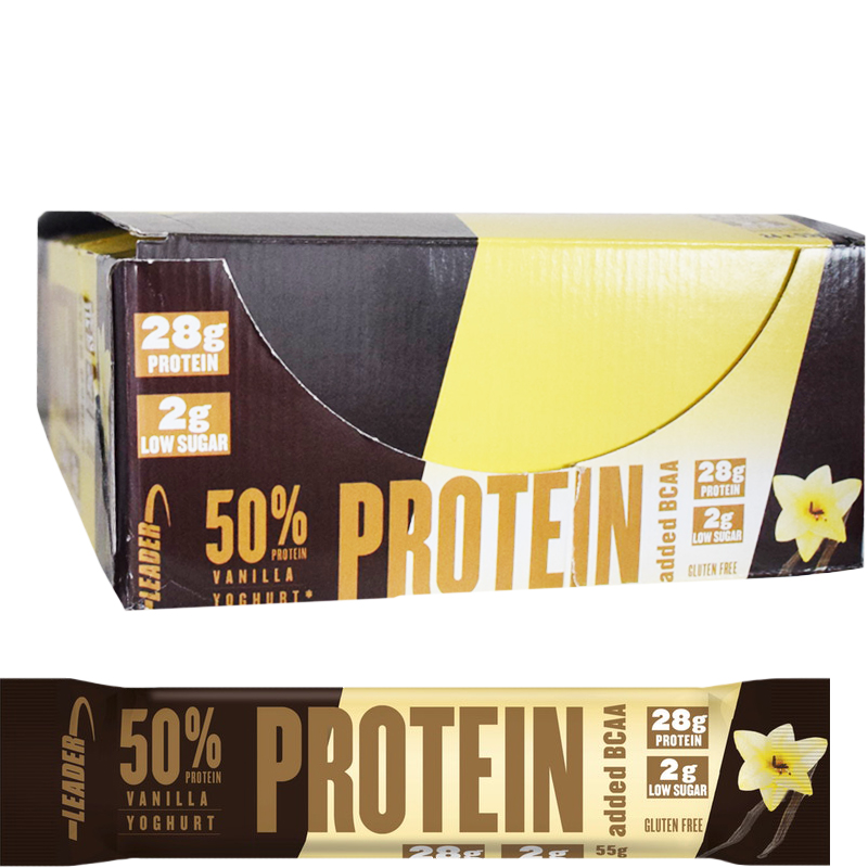Laatikollinen Proteiinipatukoita "Vanilla & Yoghurt" 24 x 55g - 70% alennus