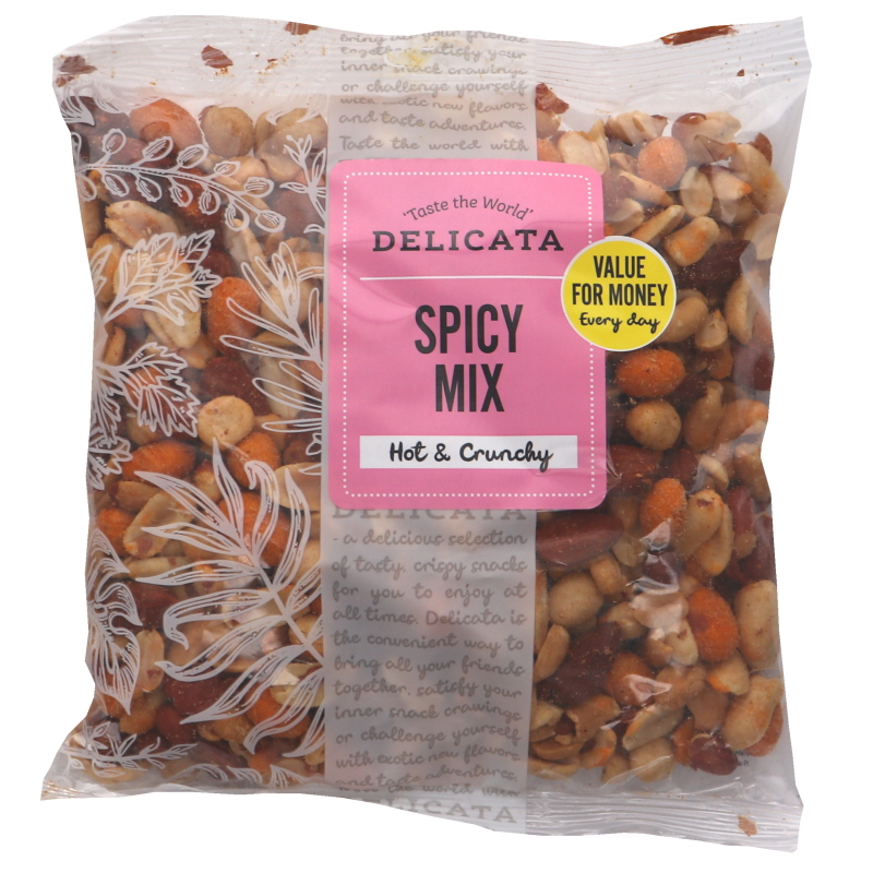 Snackmix Spicy - 44% alennus