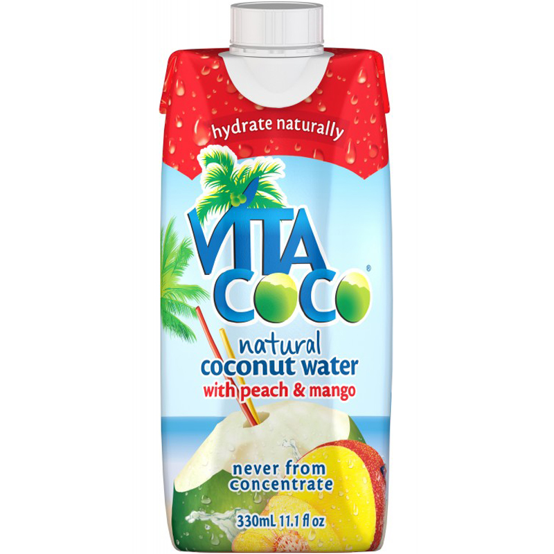 Kookosvesi Persikka & Mango 330ml - 55% alennus