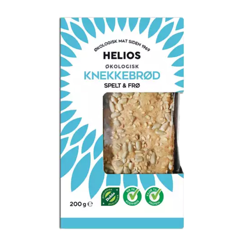 Näkkileipä, speltti ja pellavansiemen 200 g - 67% alennus