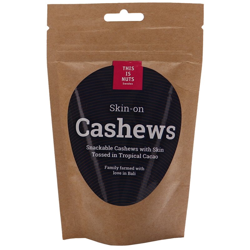Kaakaokuorrutetut Cashewpähkinät - 72% alennus