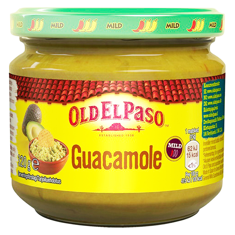Guacamole dippi 320 g - 60% alennus