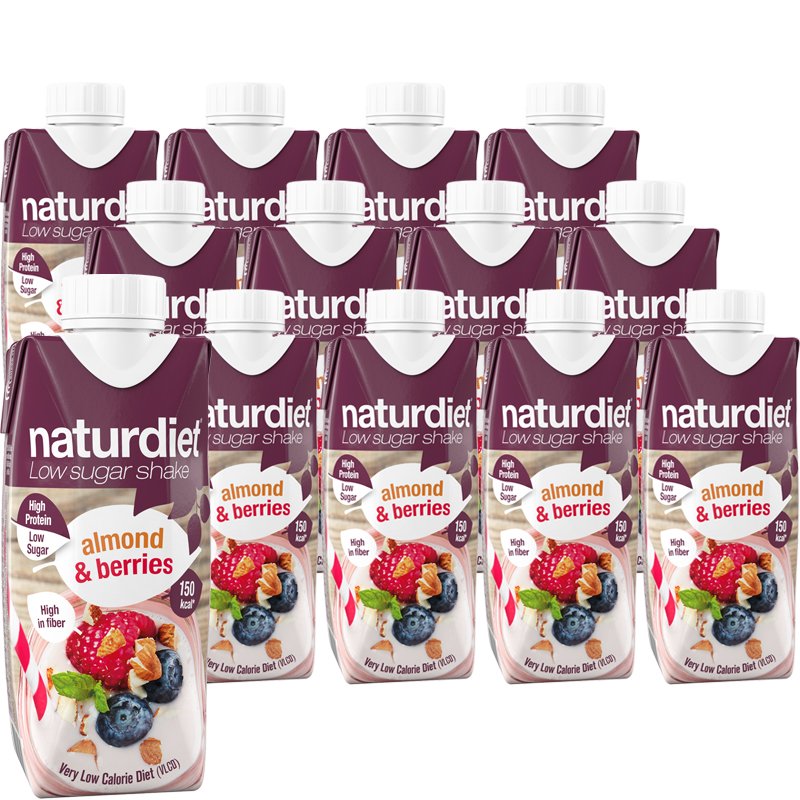 Ruokavalionkorvike Almond & Berries 12kpl - 41% alennus